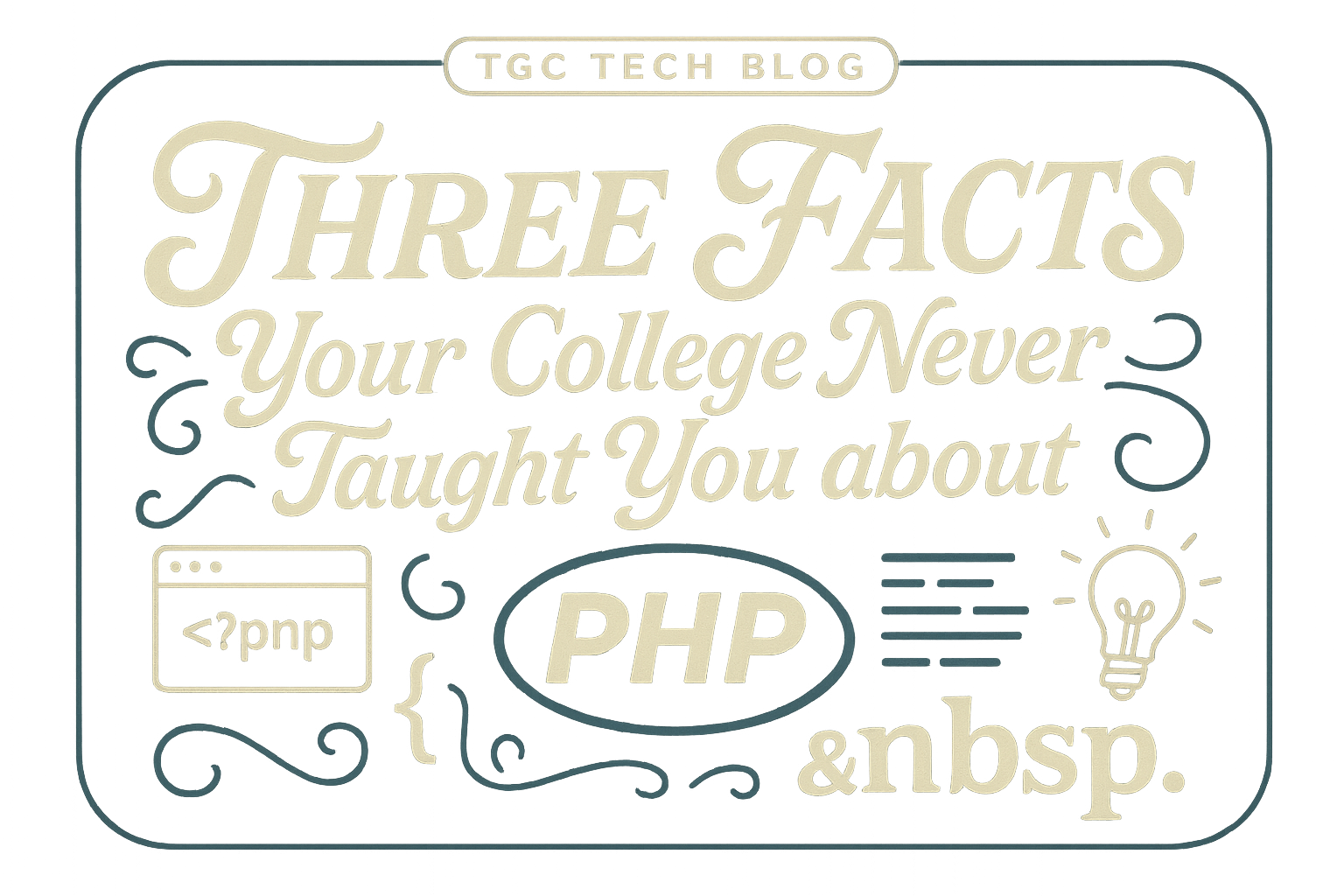 Three Facts Your College Never Taught you about PHP